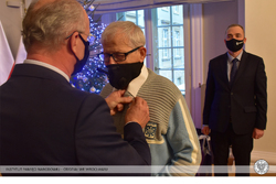 Uroczystość odznaczenia Krzyżami Wolności i Solidarności działaczy opozycji demokratycznej z czasów PRL