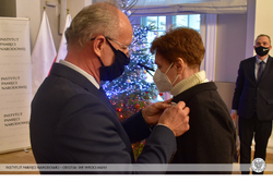 Uroczystość odznaczenia Krzyżami Wolności i Solidarności działaczy opozycji demokratycznej z czasów PRL