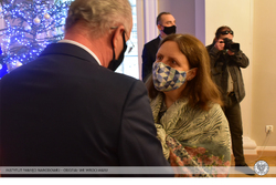 Uroczystość odznaczenia Krzyżami Wolności i Solidarności działaczy opozycji demokratycznej z czasów PRL