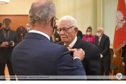 Wręczenie Krzyża Wolności i Solidarności działaczom opozycji – Opole, 14 stycznia 2022