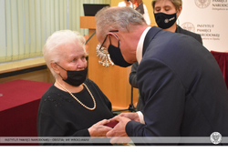 Wręczenie Krzyża Wolności i Solidarności działaczom opozycji – Opole, 14 stycznia 2022