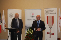 Prof. Krzysztof Kawalec i Adam Myrda