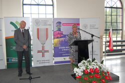 W imieniu odznaczonych głos zabrała Aleksandra Makowska-Prochera