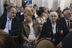 Uroczystość wręczenia Krzyży Wolności i Solidarności działaczom opozycji niepodległościowej z lat 1956–1989 – Wrocław, 8 września 2023, fot. Agata Ligęcka IPN Wrocław