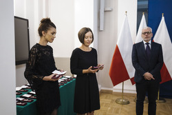 Uroczystość wręczenia Krzyży Wolności i Solidarności działaczom opozycji niepodległościowej z lat 1956–1989 – Wrocław, 8 września 2023, fot. Agata Ligęcka IPN Wrocław