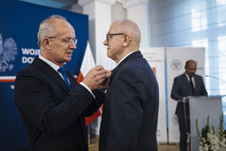 Uroczystość wręczenia Krzyży Wolności i Solidarności działaczom opozycji niepodległościowej z lat 1956–1989 – Wrocław, 8 września 2023, fot. Agata Ligęcka IPN Wrocław