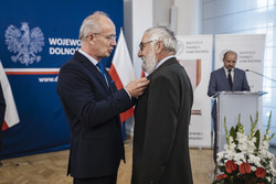 Uroczystość wręczenia Krzyży Wolności i Solidarności działaczom opozycji niepodległościowej z lat 1956–1989 – Wrocław, 8 września 2023, fot. Agata Ligęcka IPN Wrocław