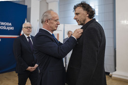 Uroczystość wręczenia Krzyży Wolności i Solidarności działaczom opozycji niepodległościowej z lat 1956–1989 – Wrocław, 8 września 2023, fot. Agata Ligęcka IPN Wrocław