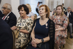 Uroczystość wręczenia Krzyży Wolności i Solidarności działaczom opozycji niepodległościowej z lat 1956–1989 – Wrocław, 8 września 2023, fot. Agata Ligęcka IPN Wrocław