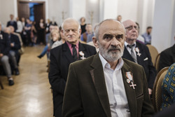 Uroczystość wręczenia Krzyży Wolności i Solidarności działaczom opozycji niepodległościowej z lat 1956–1989 – Wrocław, 8 września 2023, fot. Agata Ligęcka IPN Wrocław