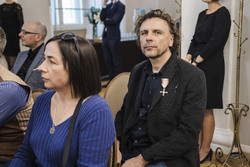 Uroczystość wręczenia Krzyży Wolności i Solidarności działaczom opozycji niepodległościowej z lat 1956–1989 – Wrocław, 8 września 2023, fot. Agata Ligęcka IPN Wrocław