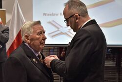 Uroczystość wręczenia odznaczeń państwowych działaczom opozycji antykomunistycznej z lat 1956–1989 – Szczecin, 16 grudnia 2022. Fot. Marcin Manowski (IPN)