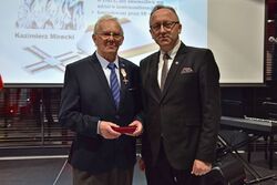 Odznaczenia wręczył wiceprezes IPN dr hab. Karol Polejowski (P) – Szczecin, 16 grudnia 2022. Fot. Marcin Manowski (IPN)