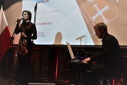 Uroczystość wręczenia odznaczeń państwowych działaczom opozycji antykomunistycznej z lat 1956–1989 – Szczecin, 16 grudnia 2022. Fot. Marcin Manowski (IPN)