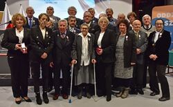 Uroczystość wręczenia odznaczeń państwowych działaczom opozycji antykomunistycznej z lat 1956–1989 – Szczecin, 16 grudnia 2022. Fot. Marcin Manowski (IPN)